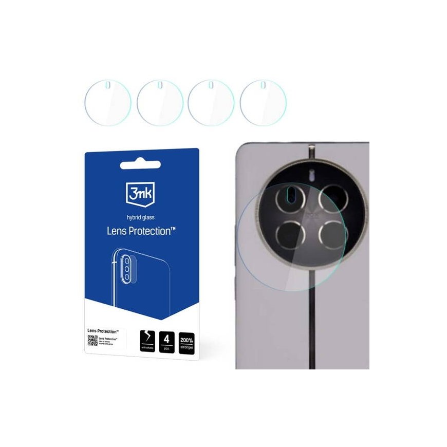 3mk objektyvo apsaugos hibridinis kameros stiklas Realme 13 Pro+ 5G