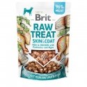 BRIT Raw Treat ādas un spalvas zivis un vistas – suņu našķis – 40 g