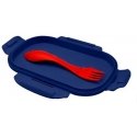 Kids Licensing Spiderman Marvel lunch box + cutlery Kids Licensing Spiderman Marvel lunch box + cutlery