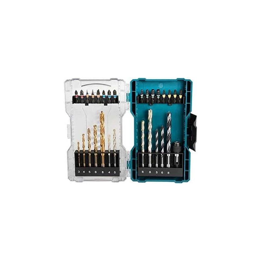 Kruvi Makita E-07054-10 Puurimise ja keeramise otsikute komplektid 29 tk, vitriinkarbis (10 komplekti) – 2