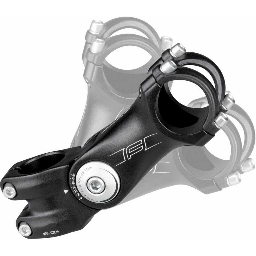 FORCE stūres S6.4 31,8/105mm stāvoklis. Al, melns – 3