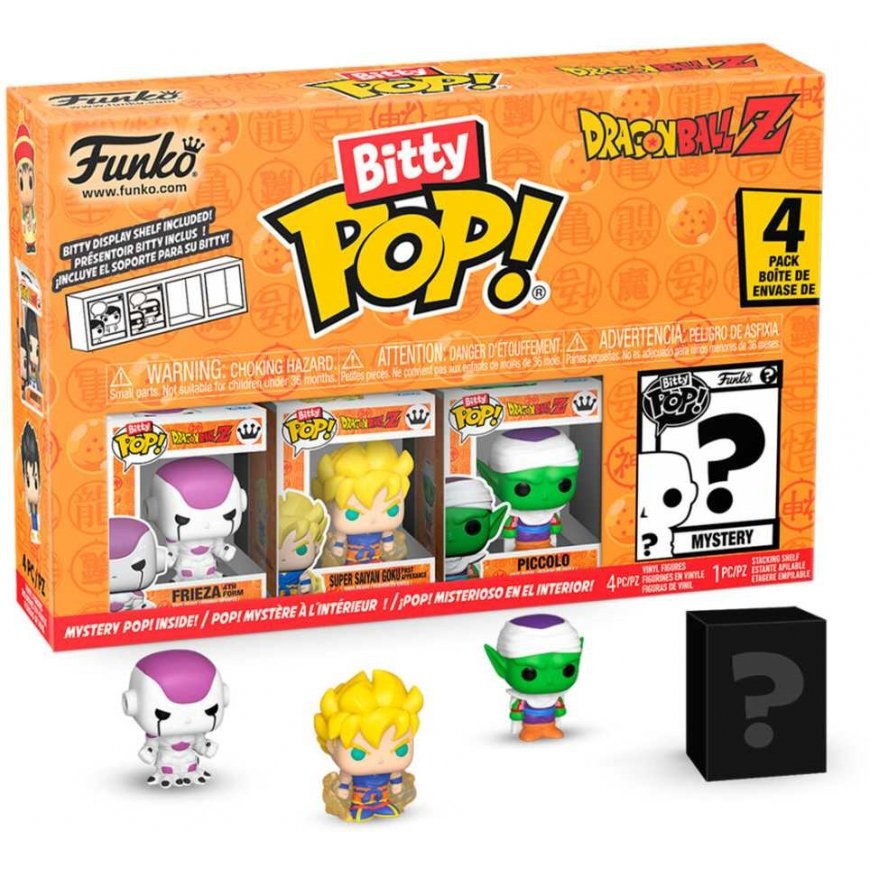 Funko Blister 4 hahmoa Bitty POP Dragon Ball Z Kid Buu – 2