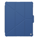 Nillkin Bumper PRO Protective Stand case Multi-angle designed for iPad Pro 12.9 2020/2021/2022/ Air 13 2024/2025 Sapphire Blue