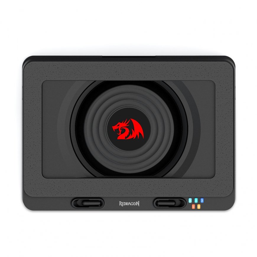 REDRAGON GCP512 WINDSEEKER atdzesējošais paliktnis portatīvajiem datoriem 1800 RPM Melns – 3