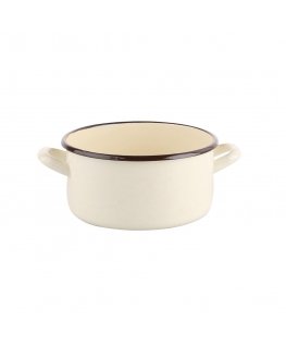 Altom Design Emaljēts katls 1,45 l SKSM 16 cm AUGSTUMS 8,5 cm