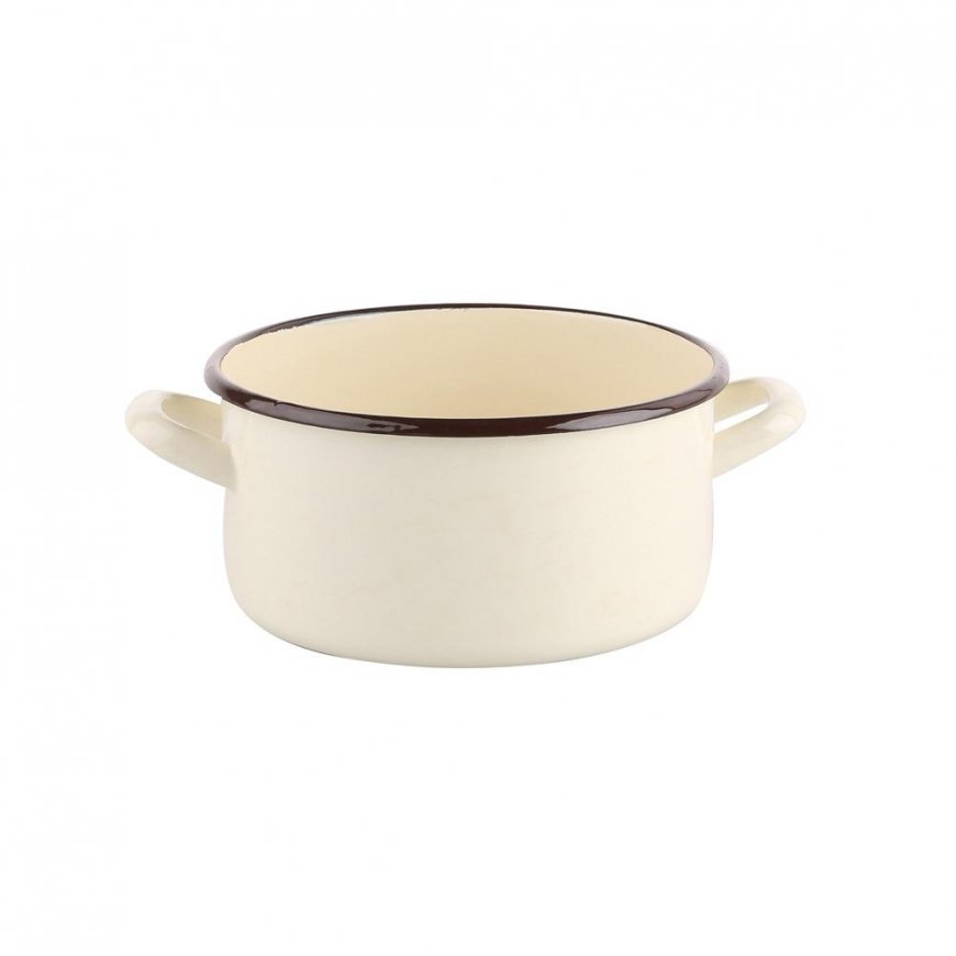 Altom Design Emaljēts katls 1,45 l SKSM 16 cm AUGSTUMS 8,5 cm