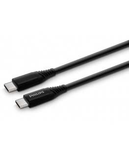 Philips PHIL-DLC5206C/00 USB kabelis 2 m USB C Melns