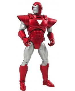 Diamond Select Marvel Iron Man Hõbedane Centurion Tegumood 18cm