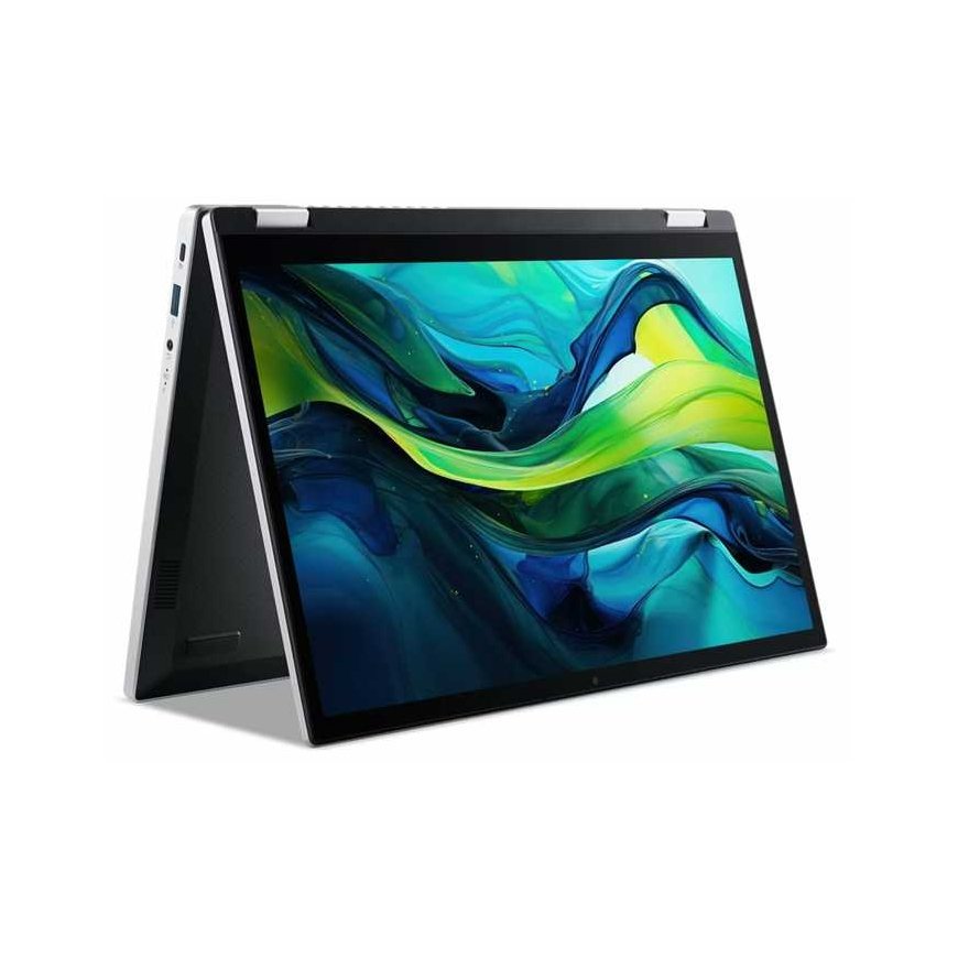 Ноутбук ACER NTB Aspire Go Spin 14 (AGSP14-31PT-33QY), iCore 3 N355, 14" WUXGA, 16 ГБ, 512 ГБ SSD, Intel Graphics, W11H, Серебри – 4
