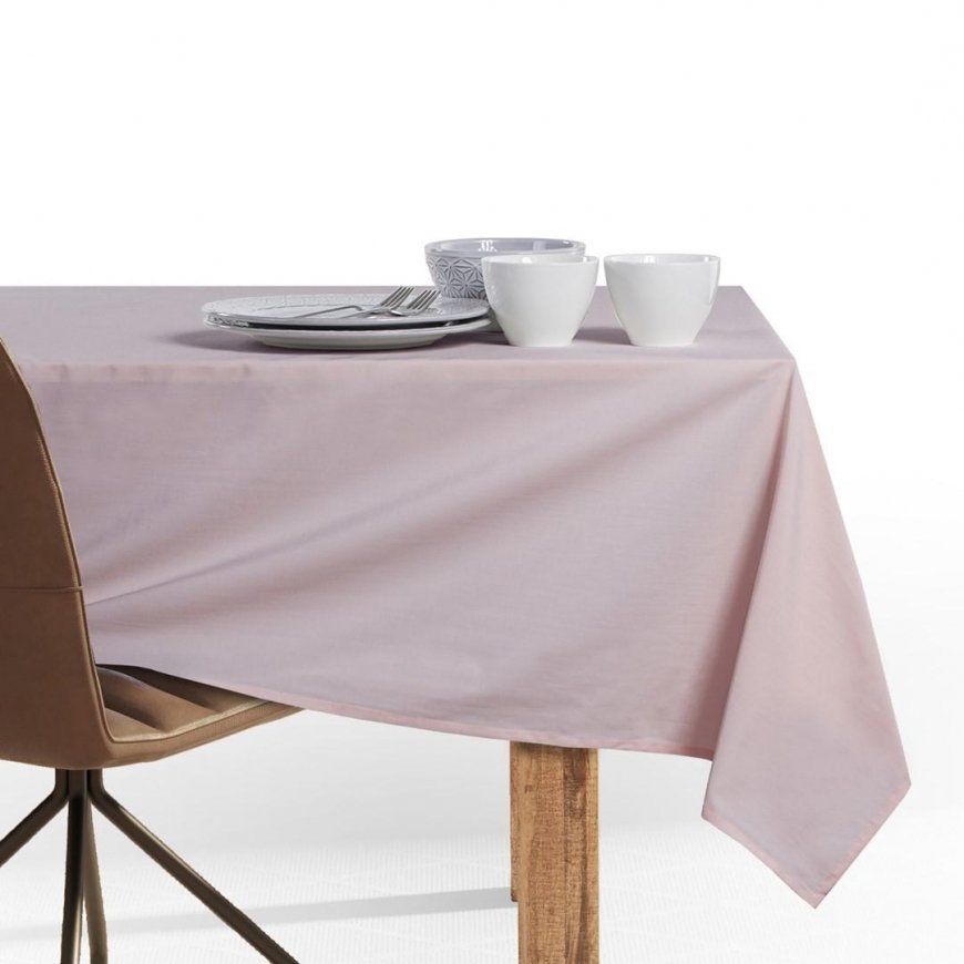 DecoKing Tablecloth PURE HMD POWDERPINK 30x100 – 4