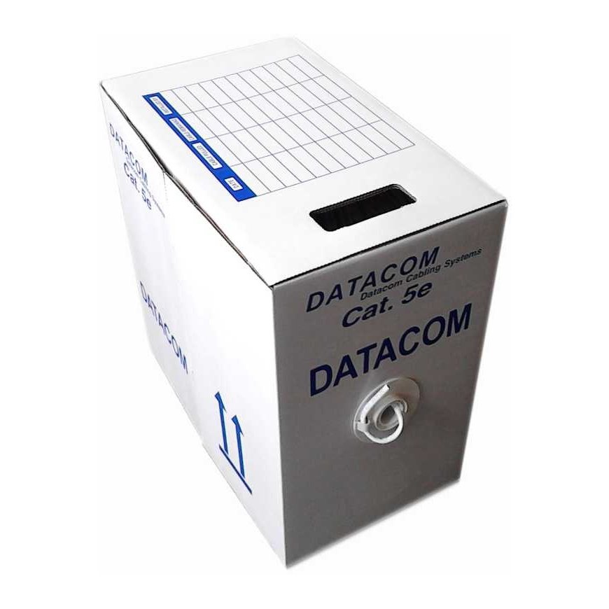 DATACOM FTP wire CAT5E PE 305m black OUTDOOR