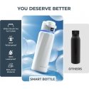 Gertuvė WaterH BOOST Chug Lid smart water bottle, 946 ml, white Gertuvė WaterH BOOST Chug Lid smart water bottle, 946 ml, white