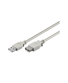 Goobay USB Verl AA 060 HiSpeed 0.6m USB-kaabel 0,6 m USB A Hall