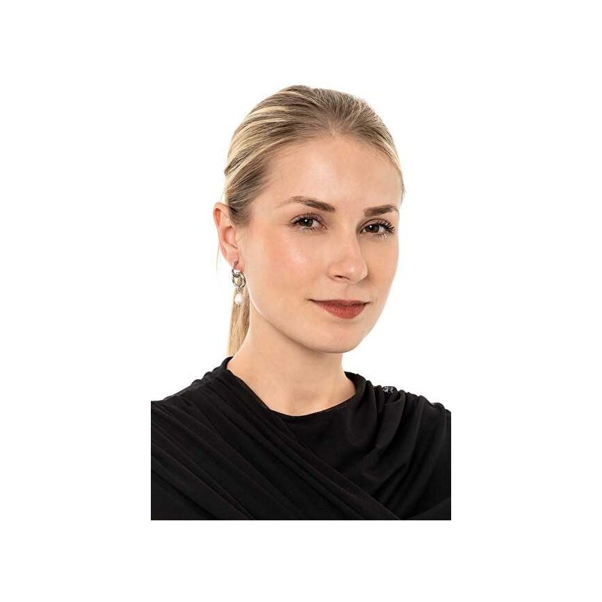 Trolley Padorūs steel earrings with pearls VAAJDE201463S – 2