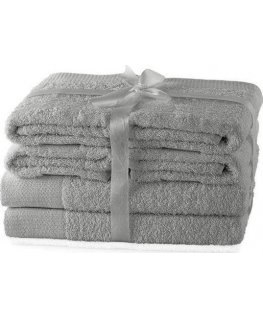 AmeliaHome Rankšluostis/AH/AMARI/SIL/SET2*70x140+4*50x100