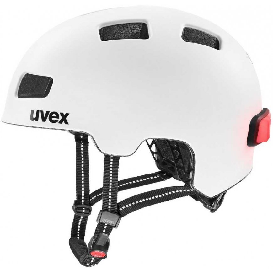 Uvex city 4 reflexx helmet white matt - 58-61CM – 4