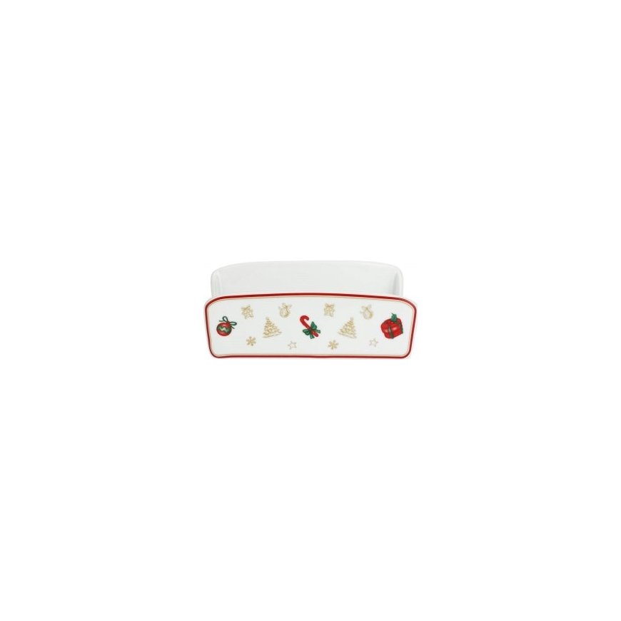 Npc Polska THE WHITE PORCELAIN CHRISTMAS EDITION Napkin Holder