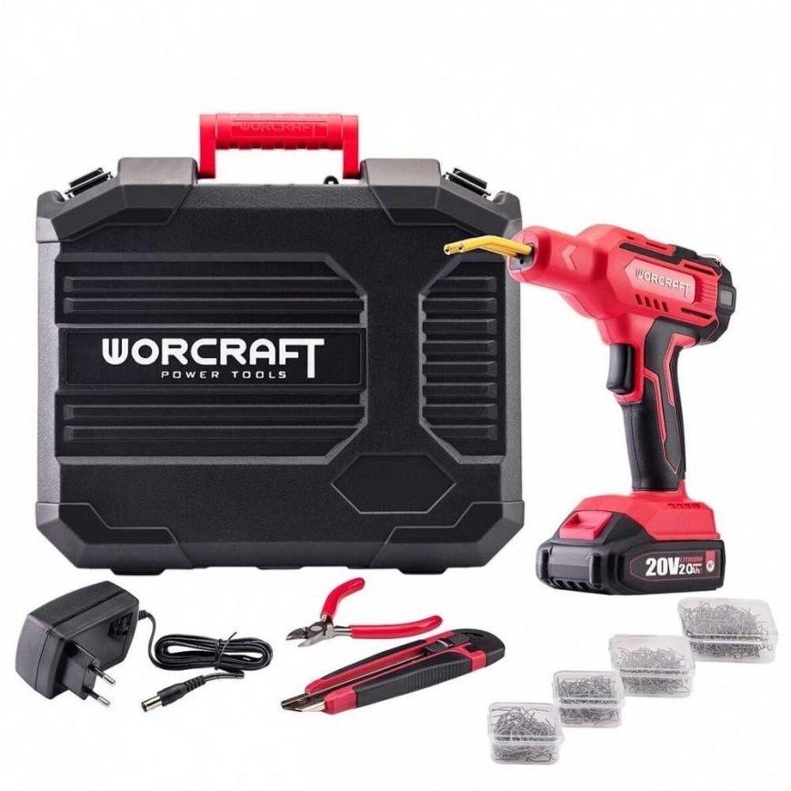 Worcraft CPW-S20Li battery-powered plastic welding machine with battery and charger – 2