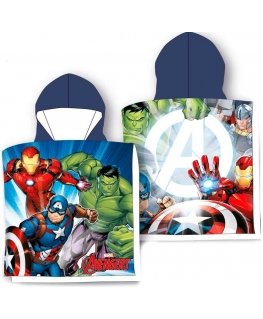 Marvel Avengers pončo medvilnės rankšluostis