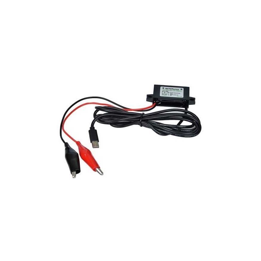 NITEforce DC įkroviklis (5V 2A USB-C) laidas