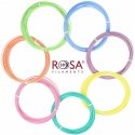 Plastmasas komplekts Rosa3D PLA Pastel - 1.75mm - 7x10m Plastmasas komplekts Rosa3D PLA Pastel - 1.75mm - 7x10m