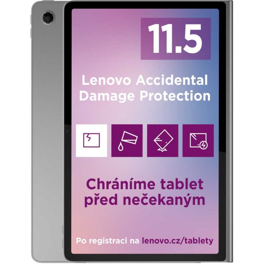 Lenovo Tab Plus Tablet (TB351FU) 8GB + 128GB Lunar Gray