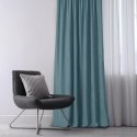 Kardin MILANA värv mėlynas stiil klassikaline hõbedane hõbedased metallist silmad šenill 140x225 HOMEDE Kardin MILANA värv mėlynas stiil klassikaline hõbedane hõbedased metallist silmad šenill 140x225 HOMEDE
