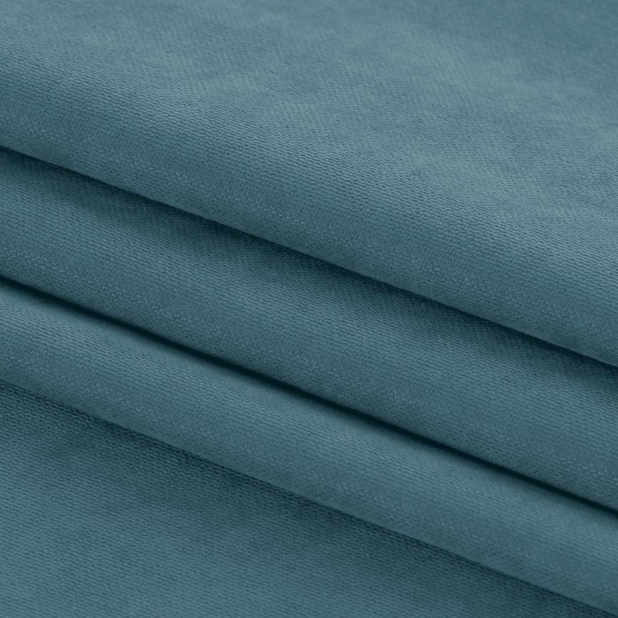 Curtain MILANA color blue style classic silver silver metal eyelets chenille 140x225 HOMEDE – 5