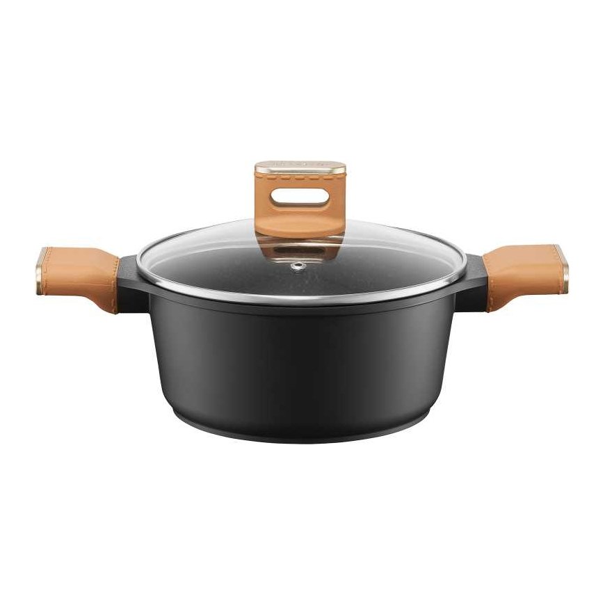Aluminum pot with lid Camel 20 cm AMBITION