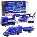 Набор спасательных транспортных средств полиции Lean Toys