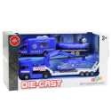 Lean Toys Policijas glābšanas transportlīdzekļu komplekts