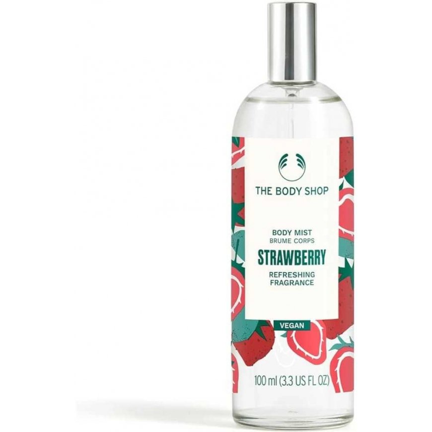 The Body Shop braškių kūno dulksna, 100 ml