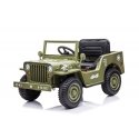 Lean Cars JH-103 4x4 Single Seat Kids Electric Car, Green