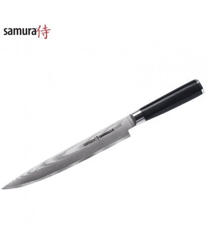Samura DAMASCUS Universal Kitchen Slicing knife 230mm from AUS 10 Damascus steel 61 HRC (67 layers)
