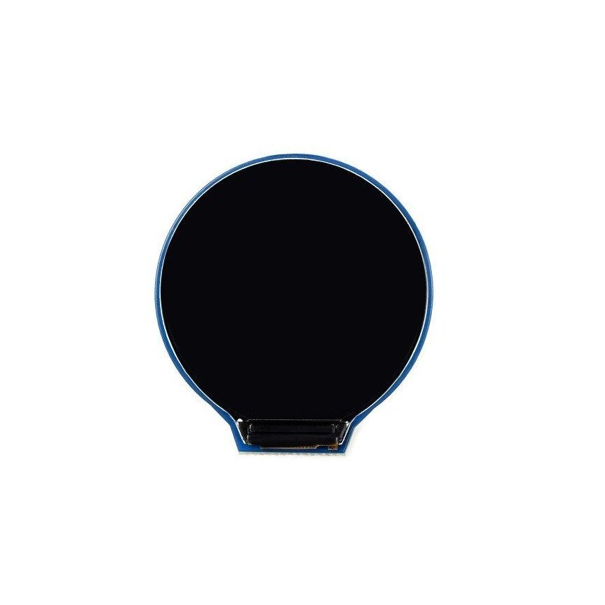 Kopējais LCD IPS ekrāns 1.28" 240x240px, paredzēts Raspberry Pi un Arduino, apaļš, Waveshare 19192 – 5