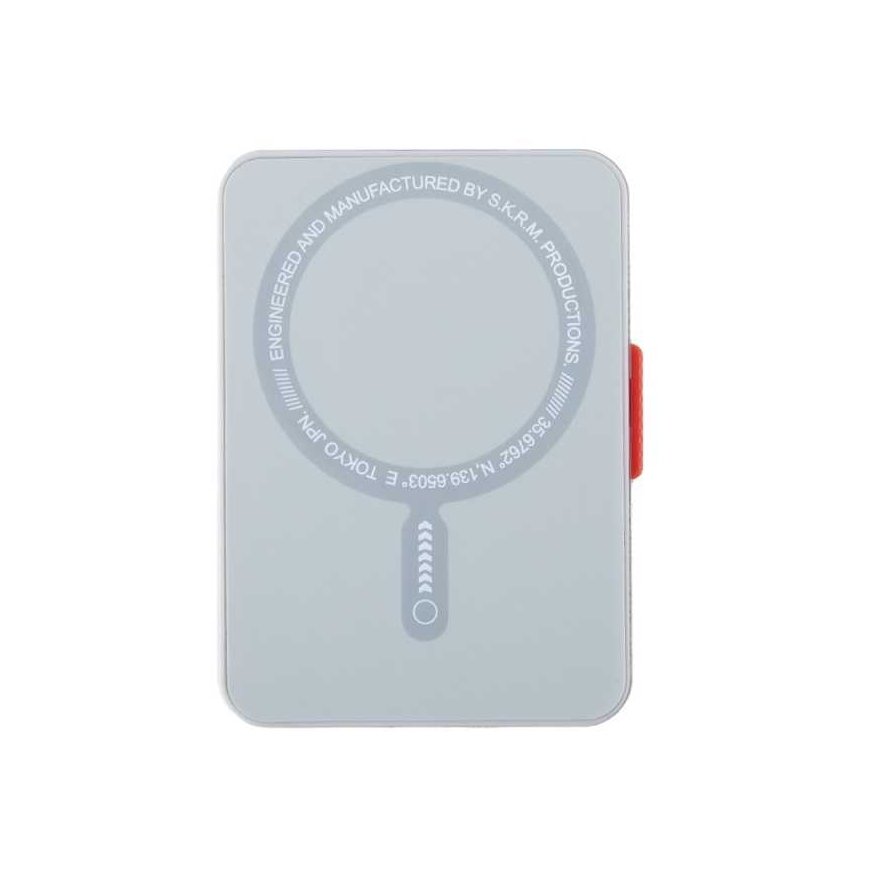 MagSafe case pocket Skinarma Mirage Phaze Wallet Magnetic Grip Stand in red color – 5
