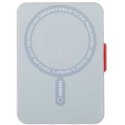 Dėklas MagSafe kišenėlė Skinarma Mirage Phaze Wallet Magnetic Grip Stand punase värviga Dėklas MagSafe kišenėlė Skinarma Mirage Phaze Wallet Magnetic Grip Stand punase värviga