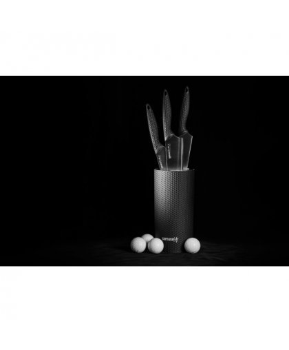 Samura Golf Nažu turētājs ar Nažu kompl. 3gab. Paring 98mm / Utility 158mm / Chef's 221mm no AUS 8 Japāņu tērauda 58 HRC – 4