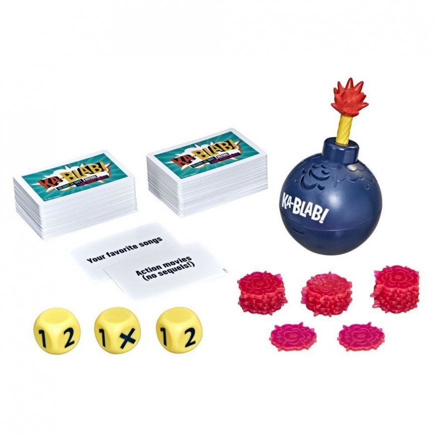 Hasbro Gaming Ka-Blab! Peomäng kaartidega – 2