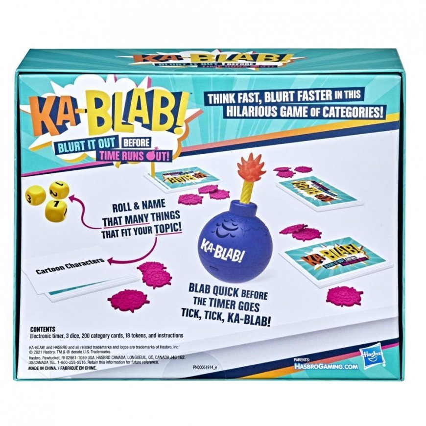 Hasbro Gaming Ka-Blab! Party card game – 3