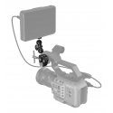 SmallRig 1138B tripod head Black Aluminium, Stainless steel 1/4, 3/8" Ball