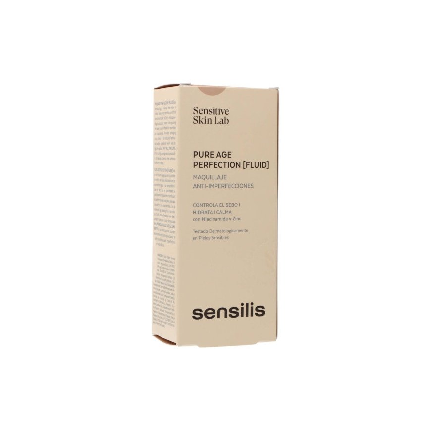 Sensilis PURE AGE PERFECTION макияж против несовершенств 01-бежевый 30 мл