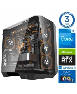 INTOP AQUA i5-14400F 64GB DDR5 1TB SSD M.2 NVME+2TB RTX5070Ti 16GB WIN11Pro