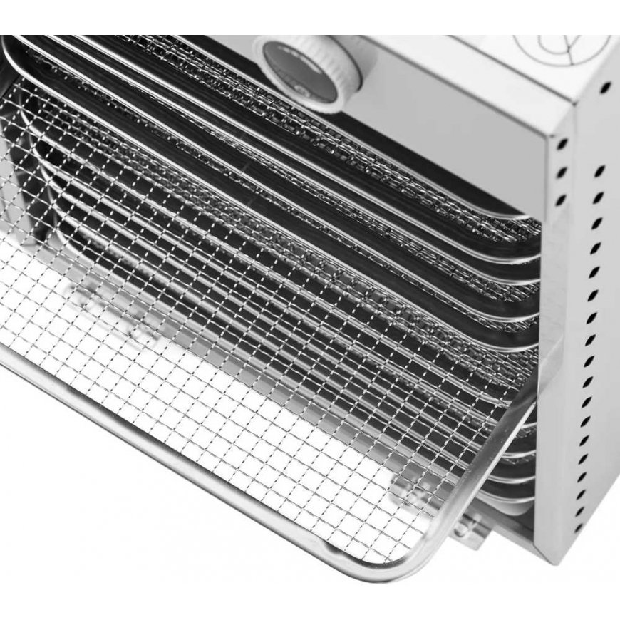 Royal Catering Toidu kuivatamine puuviljadele, seentele, ürtidele, 12 riiulit, 1000 W – 5