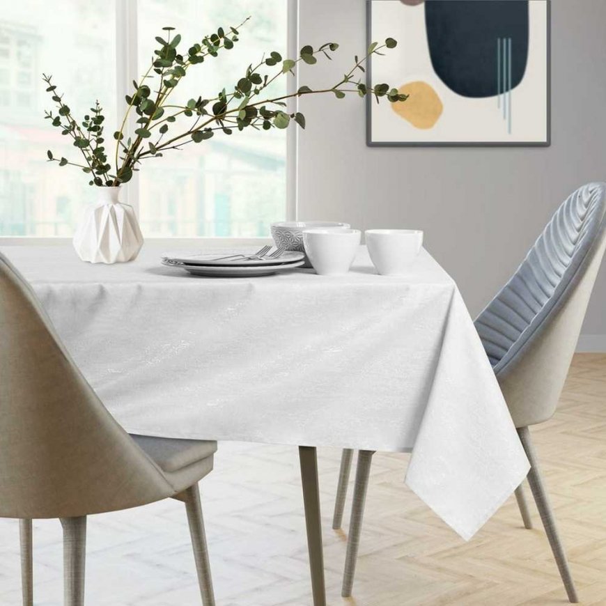 Staltiesė Vesta valge pressitud modernne 100x100 AmeliaHome