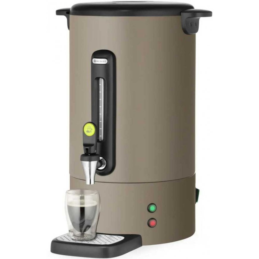 Hendi Kavos keetja kraaniga, tilkade kogumise alusega, 14 l, 1750 W - hallikaspruun – 3