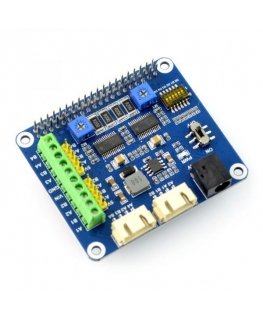 Контроллер шагового двигателя 28V/2.5A Raspberry Pi Waveshare 15669 с двумя каналами