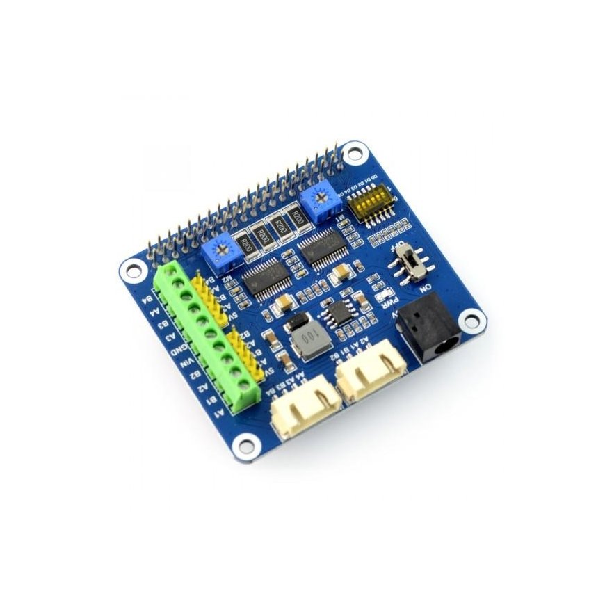 Raspberry Pi Solis pa solim motoru