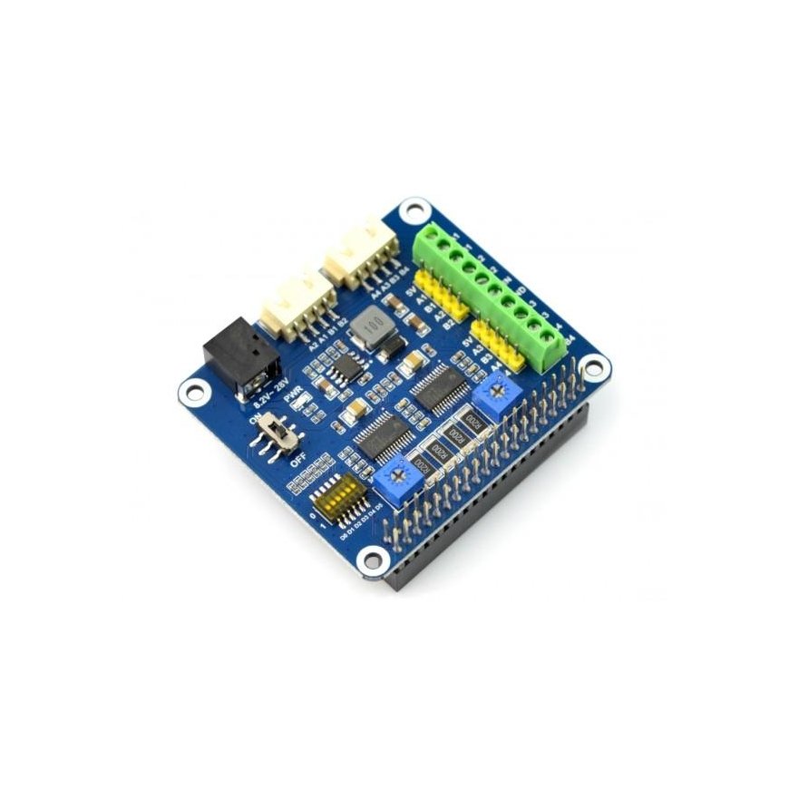 Stepper motor controller 28V/2.5A Raspberry Pi Waveshare 15669 dual channel – 2