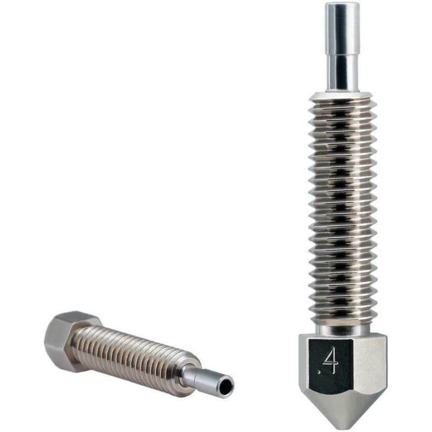Micro Swissin kuparipinnoitettu kulutuskestävä suutin FlowTech Hotendille, 0.60mm